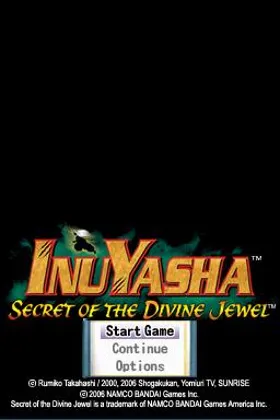 InuYasha - Secret of the Divine Jewel (USA) screen shot title